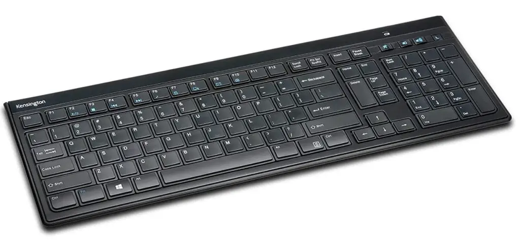 the slim and quiet keyboard
