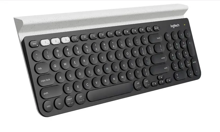 good keyboard for quiet typing experience from Logitech 780