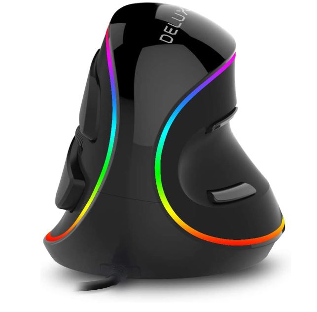 RGB mouse from Delux