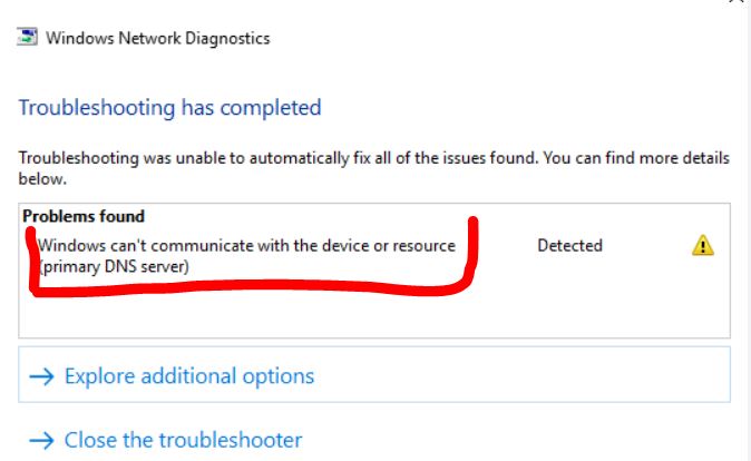 Fixing Windows Can't Communicate With the Device or Resource